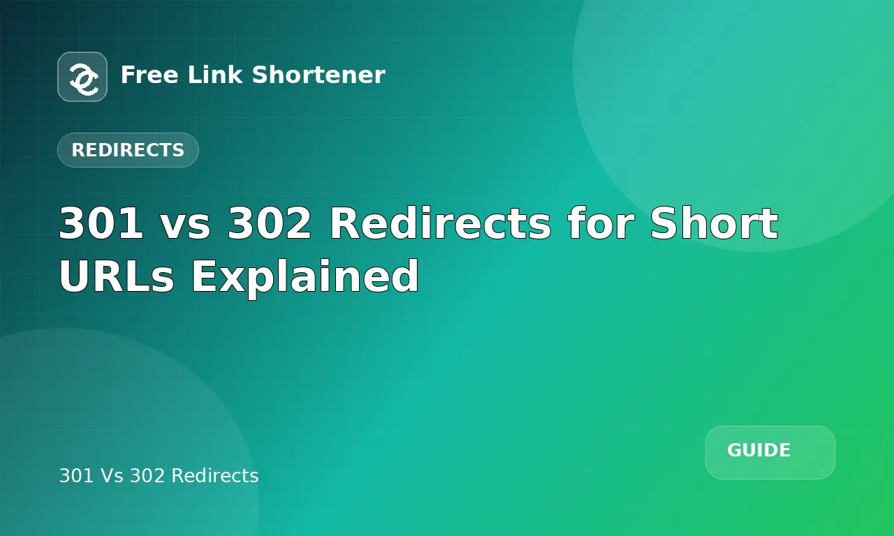 301 vs 302 Redirects for Short URLs Explained